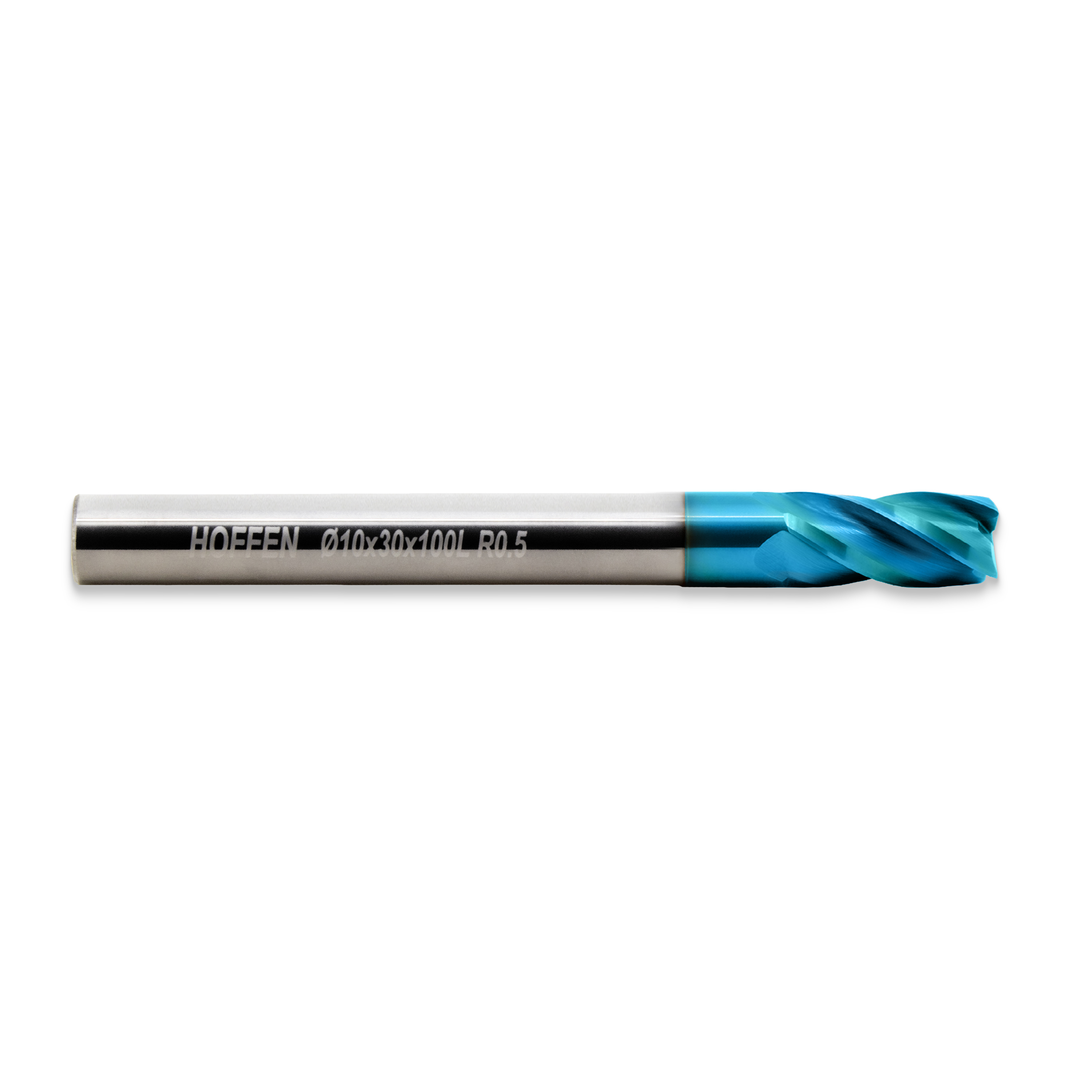 65 HRC 4 AĞIZLI UZUN KÖŞE RADİUS FREZE NANO BLUE